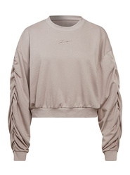 REEBOK - BLUZA DAMSKA CROP TOP - S KNIT FASHION COVER UP H51846