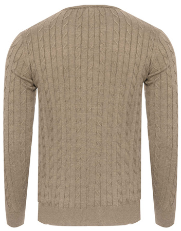 SWETER MĘSKI - WARKOCZ 1 CAPUCCINO