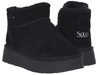 SKÓRZANE BOTKI DAMSKIE - SOLO SOPRANI COUTURE - SCW421P19/54 MISTIK SUEDE BLACK