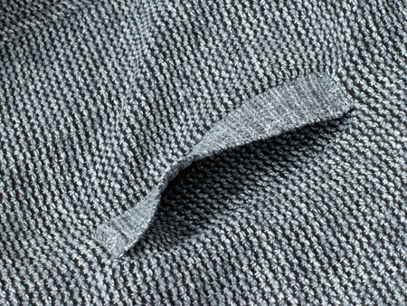 SWETER MĘSKI ROZPINANY - S8627 JASNOSZARY