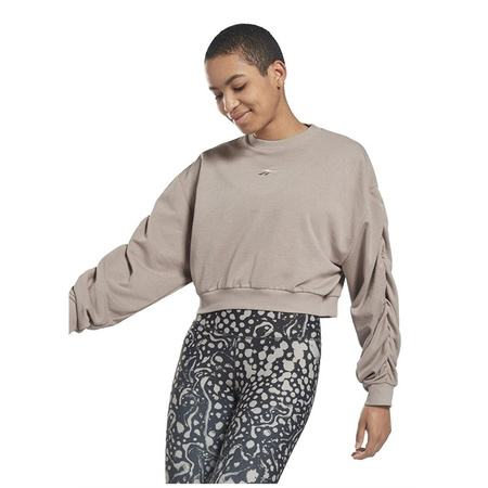 REEBOK - BLUZA DAMSKA CROP TOP - S KNIT FASHION COVER UP H51846