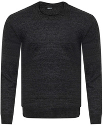 SWETER MĘSKI - S8755/CIEMNOSZARY