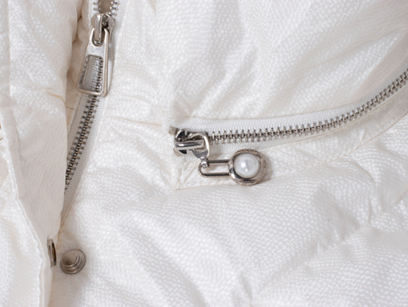 ROMEO GIGLI - KURTKA PUCHOWA DAMSKA Z WYSOKO ZAPINANYM KOŁNIERZEM - 01W24 R04 / PANNA