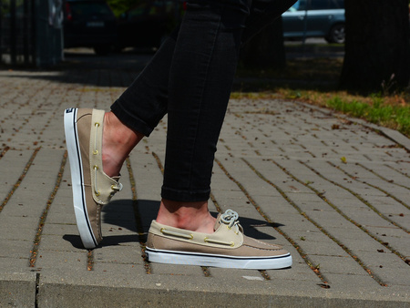 Mokasyny Sperry Bahama Stone/Oat (9688664)