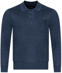 SWETER MĘSKI - N535 GRANATOWY