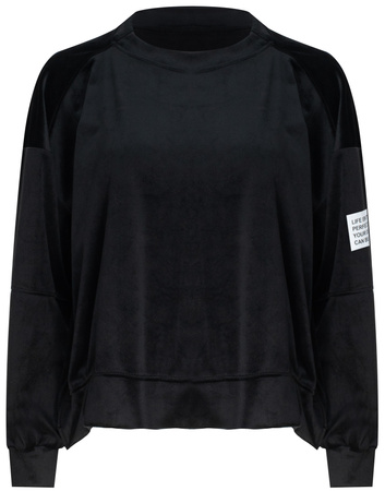 FASHION - KOMPLET DRESOWY DAMSKI - ID8875 CZARNY