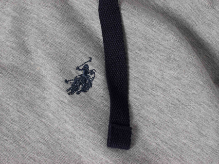 U.S. POLO ASSN. - BLUZA MĘSKA Z KAPTUREM - HOODED SWEATJACKET 162 62510 52191 282