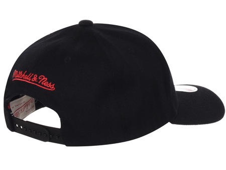 MITCHELL & NESS - CZAPKA Z DASZKIEM - NBA SUGA GLITCH STRETCH SNAPBACK BULLS - HC2074-CBUBLCK