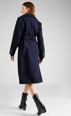 GUIDO MARIA KRETSCHMER - PŁASZCZ DAMSKI - JANNETT COAT GMK-1023-08610-NAVY
