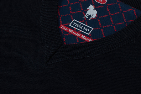 TRIKKO - SWETER MĘSKI - V 501 LACIVERT
