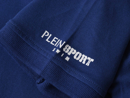 PLEIN SPORT - KOSZULKA POLO MĘSKA - PS25MPL01/14 NAVY