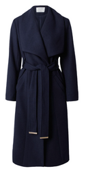 GUIDO MARIA KRETSCHMER - PŁASZCZ DAMSKI - JANNETT COAT GMK-1023-08610-NAVY