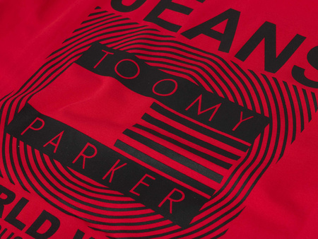 JUMPER - T-SHIRT KOSZULKA MĘSKA - 3000 CZERWONY