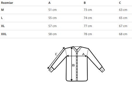 ESPADA - KOSZULA MĘSKA - JASNORÓŻOWY 65/35