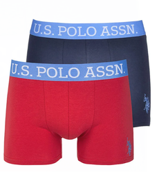 U.S. POLO ASSN. - BOKSERKI MĘSKIE 2-PACK - MEN BOXER SHORTS 2PACK 134 68149 51948 575
