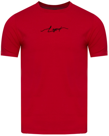 JUMPER - T-SHIRT KOSZULKA MĘSKA - 3002 CZERWONY