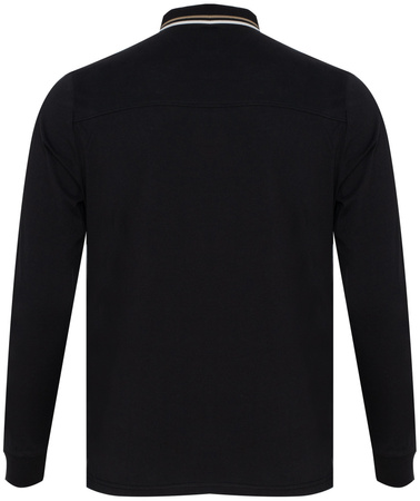 ENRICO COVERI - KOSZULKA MĘSKA POLO Z DŁUGIM RĘKAWEM- CO52507/000