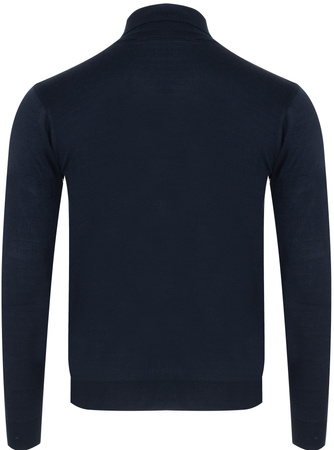 BARTEX - SWETER MĘSKI Z GOLFEM - 1702 GRANAT