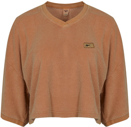 REEBOK - KOSZULKA DAMSKA CL RBK ND TERRY CROP HS4757