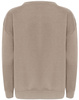 FASHION - BLUZA DAMSKA Z NADRUKIEM - ID8865 JASNOBRĄZOWA