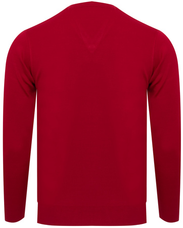 SWETER MĘSKI - V 501 KIRMIZI