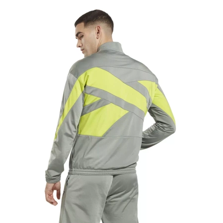 REEBOK - BLUZA MĘSKA ROZPINANA - RI VECTOR KNIT TRACKTOP HR3052