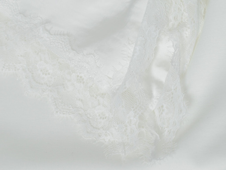 FASHION - BLUZA DAMSKA Z HALKĄ - ID8856 BIAŁA