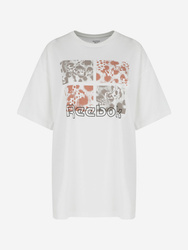 REEBOK- T-SHIRT DAMSKI - TE GRAPHIC TEE QT MS HB3500
