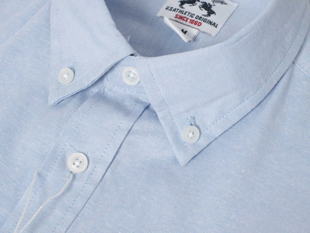 U.S ATHLETIC ORIGINAL - KOSZULA MĘSKA 88896/SKY BLUE