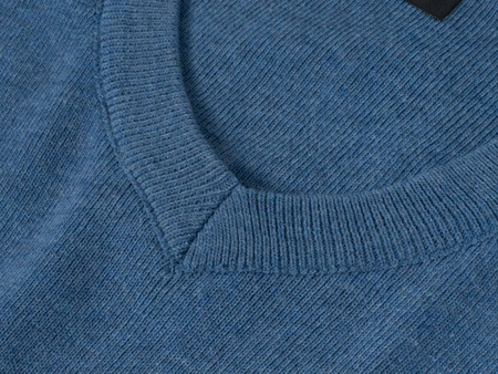 SWETER MĘSKI - S8579/NIEBIESKI