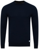 JACK&JONES - SWETER MĘSKI - JJEATLAS KNIT CREW NECK NOOS 12212816/GRANATOWY