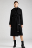 GUIDO MARIA KRETSCHMER - PŁASZCZ DAMSKI - GMK-1023-08610-BLACK