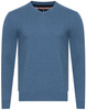 SWETER MĘSKI V-NECK - 201 NIEBIESKI