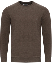 BLUZA MĘSKA - SELANIK 008 BRĄZOWY