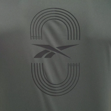REEBOK- T-SHIRT MĘSKI - RUNNING GFX TEE HT3720