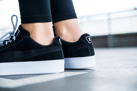 PUMA X DP COURT PLATFORM S PUMA BLACK (363266-02)