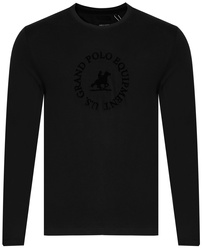 U.S. GRAND POLO EQUIPMENT & APPAREL - KOSZULKA MĘSKA Z DŁUGIM RĘKAWEM - US52602M/4008
