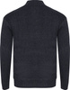 SWETER MĘSKI Z PÓŁGOLFEM - S8212 GRANATOWY