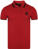 PLEIN SPORT - KOSZULKA MĘSKA POLO - PS25MPL02/13 RED