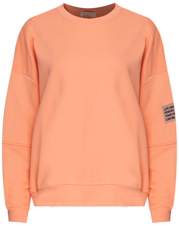 FASHION - KOMPLET DRESOWY DAMSKI - ID8877 BRZOSKWINIOWY