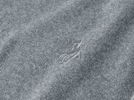 SWETER MĘSKI - V 501 A.GRI