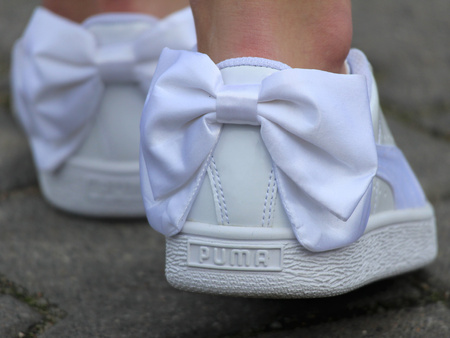 BUTY PUMA BASKET BOW COATED GLAM (368983-01)