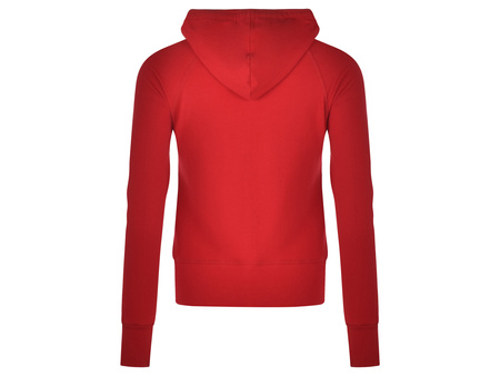 BLUZA PROMODORO WOMEN'S WELLNESS HOODY JACKET FIRE RED 3380F-36 - CZERWONY