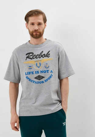 REEBOK- T-SHIRT KOSZULKA MĘSKA - CL RES TEE HS7143