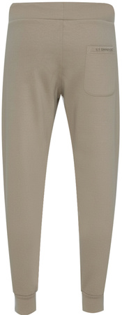 U.S. GRAND POLO EQUIPMENT & APPAREL - SPODNIE MĘSKIE DRESOWE - IAN 9003 JASNOOLIWKOWY