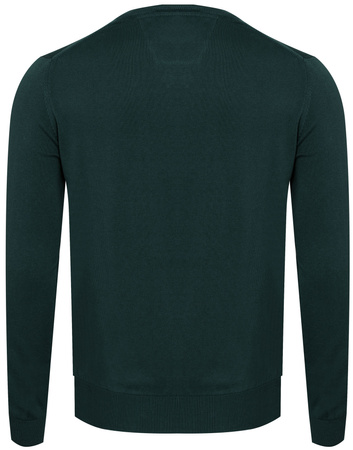 SWETER MĘSKI V-NECK - 200 ZIELONY
