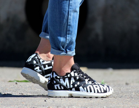 fyu Buty męskie adidas Zx 600 Carbon/ Ftw White/ Core Black | Queens