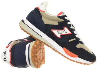 ETONIC - BUTY DAMSKIE - QUAZAR 1 ETW315620/01 NAVY-FL ORANGE