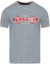 JUMPER - T-SHIRT KOSZULKA MĘSKA - 3036 SZARY