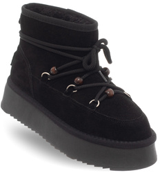 SKÓRZANE BOTKI DAMSKIE - SOLO SOPRANI COUTURE - SSW521P72/03 STONES